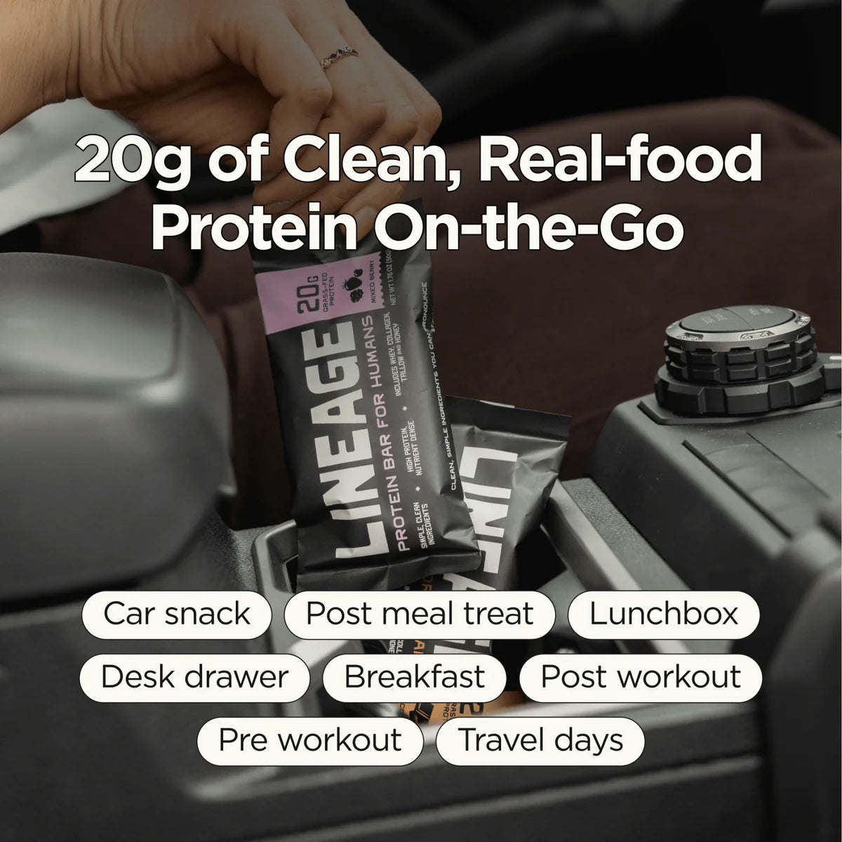 THE LINEAGE PROTEIN BAR